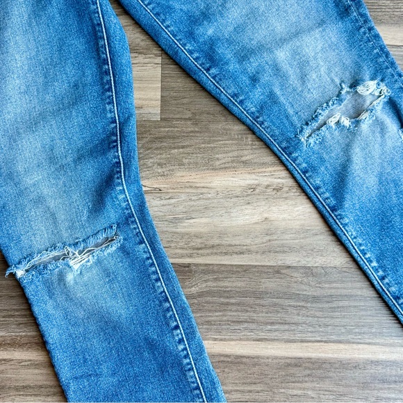 MOTHER The Looker High Rise Ankle Chew Skinny Jeans - Learning to Hula Size 27 - Picture 8 of 16